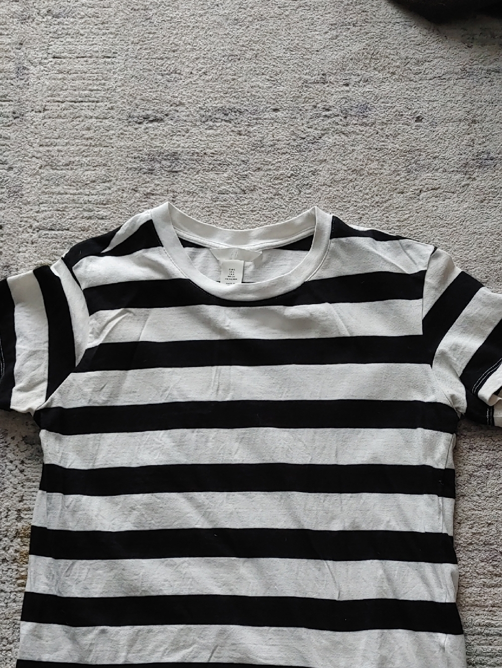 2 For 20! H&M Black and White Striped Tee